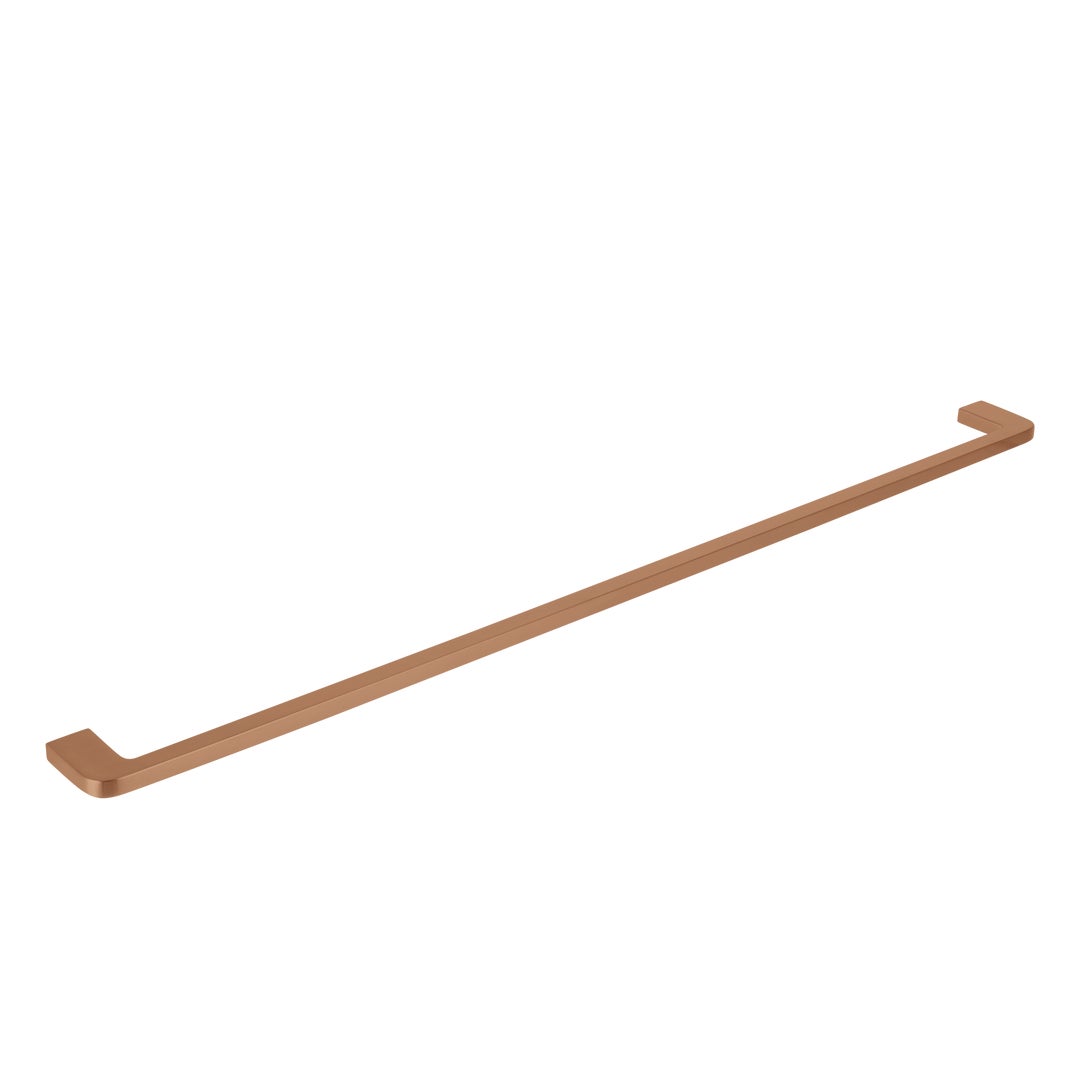 Nesso Towel Rail 800mm - Brushed Copper