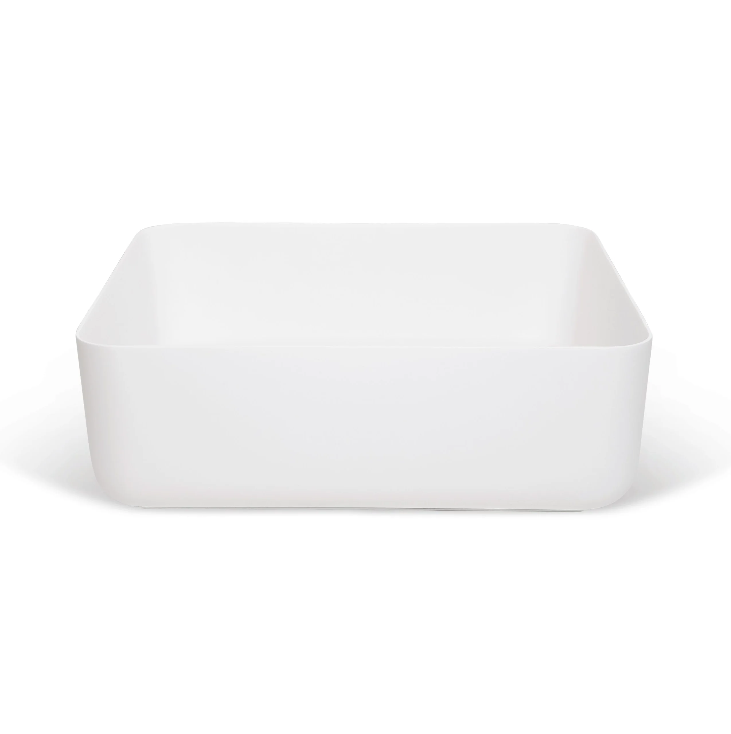 Frankie Basin Sink 400mm Matte White - Feature
