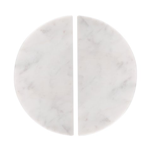 Carrara Half Moon Entry Door Pull (Pair)