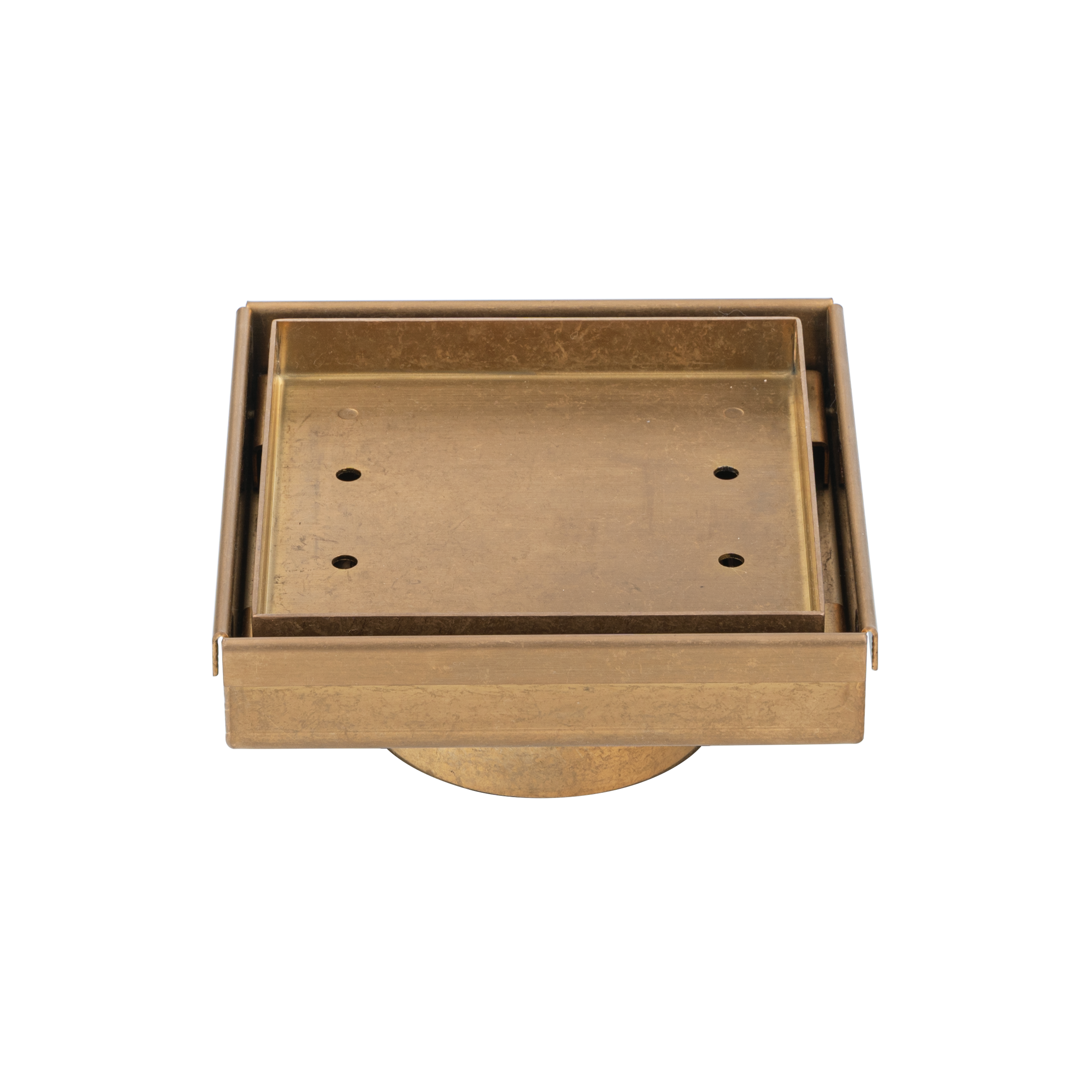 17893-Pixi-Tile-Insert-Floor-Waste-125mm Side Antique-Aurum