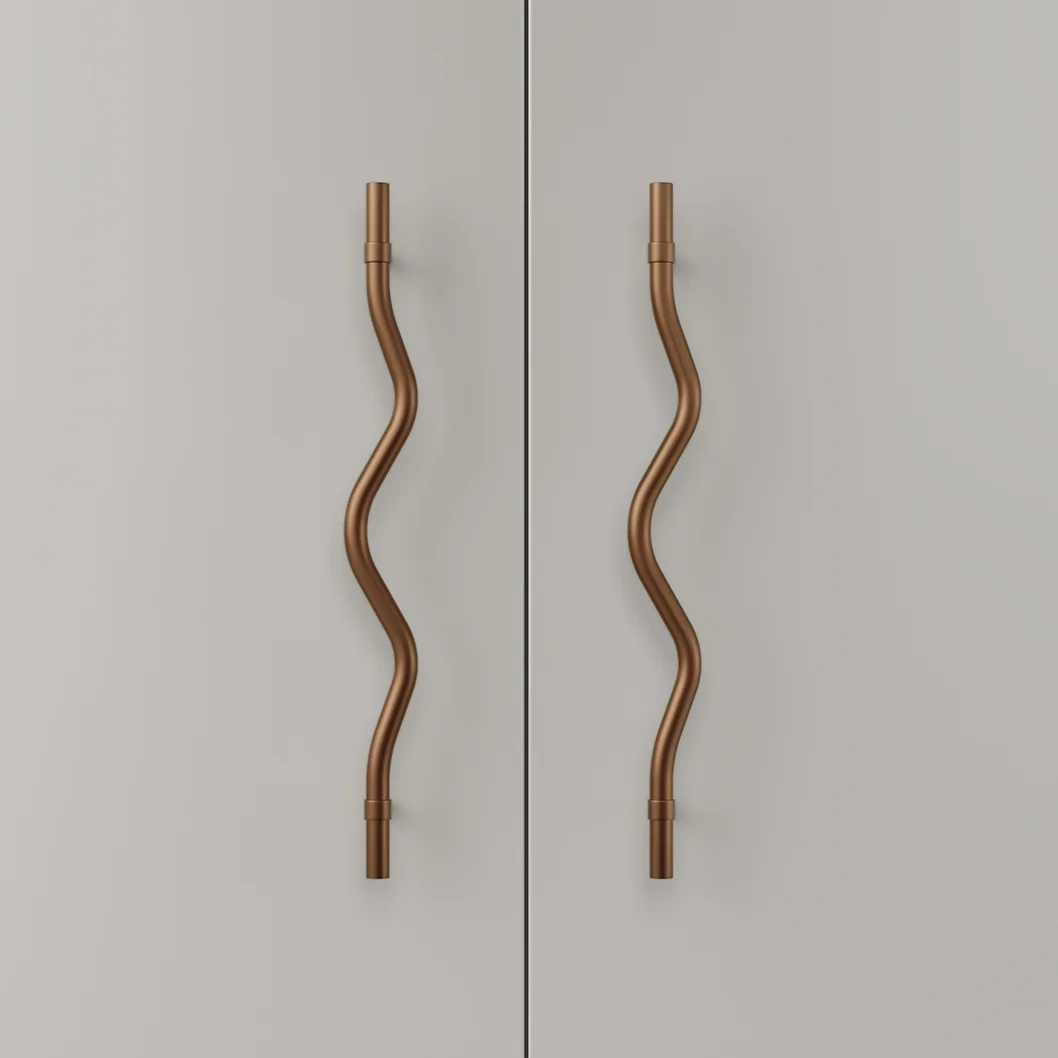 Ziggy%20Adjustable%20Cabinetry%20Pulls In%20Setting Close%20Up 350mm BC