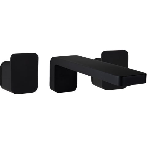Nesso Assembly Taps & Spout Set - Matte Black PVD