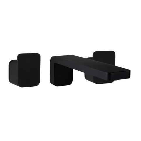 Nesso Assembly Taps & Spout Set - Matte Black PVD