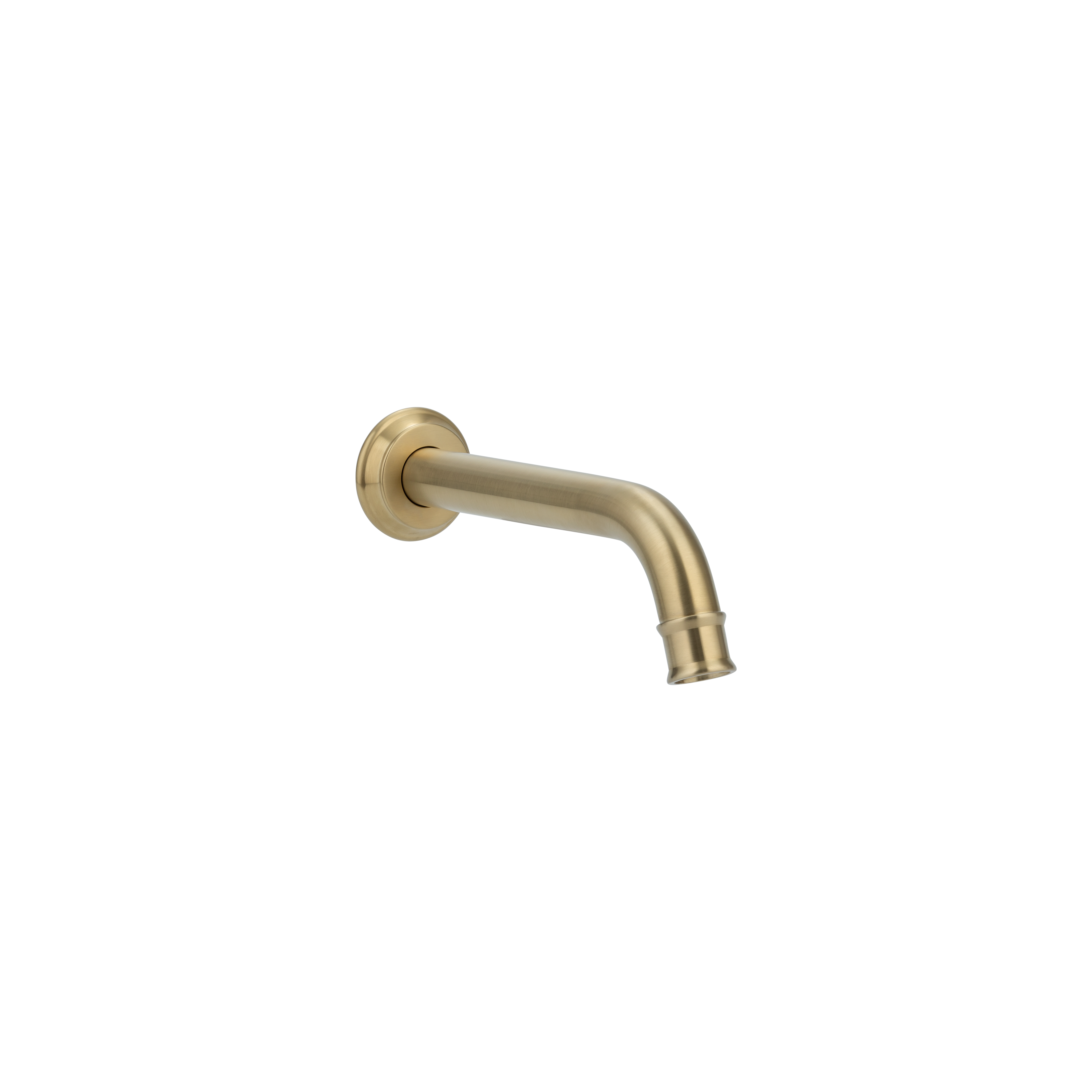 Kingsley Wall-Mounted Spout - Brushed Brass