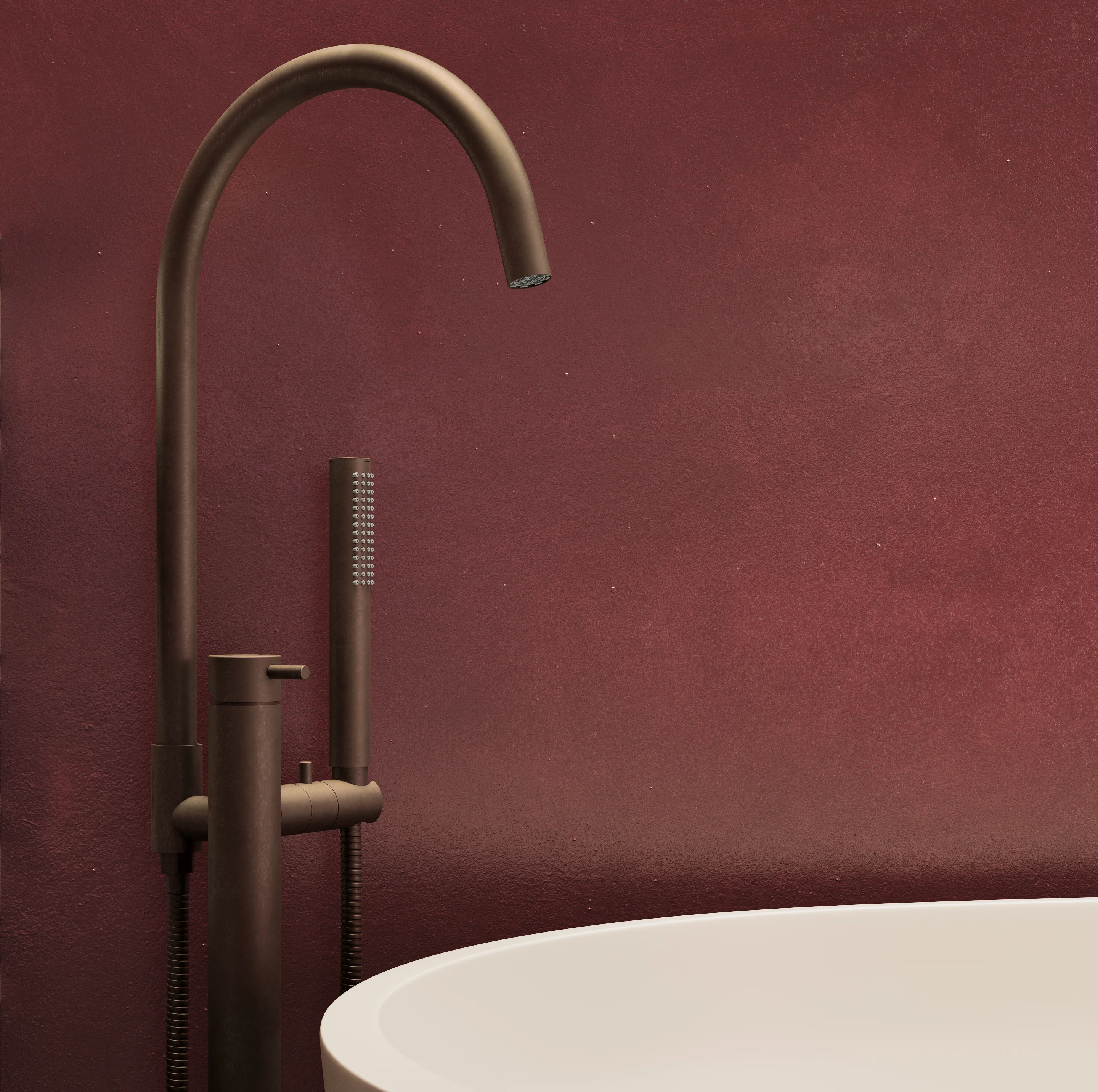 AntiqueBathroom BathScene Var02 Angle05 Bronze