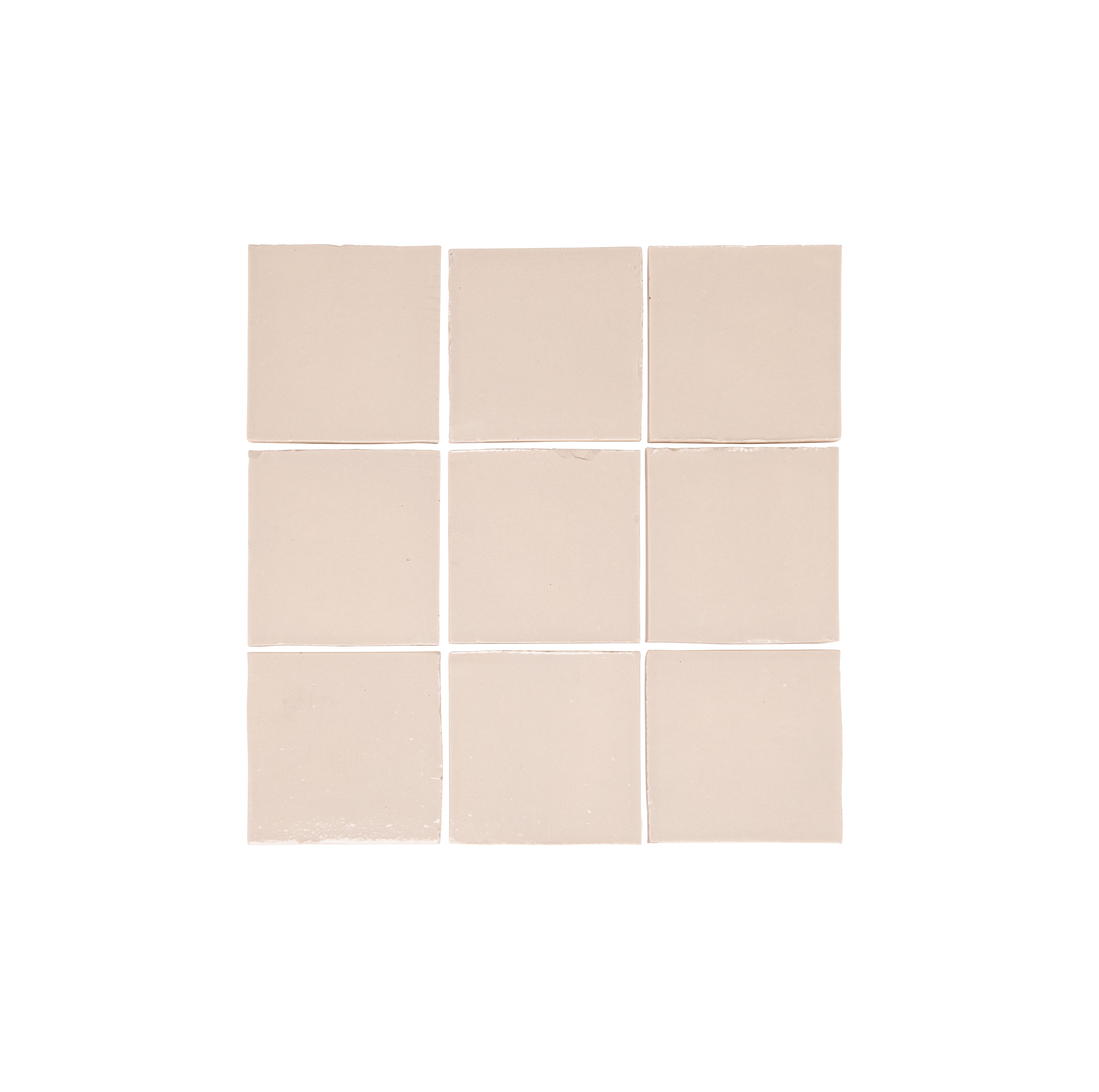 Rommani Handmade Zellige Square Bone