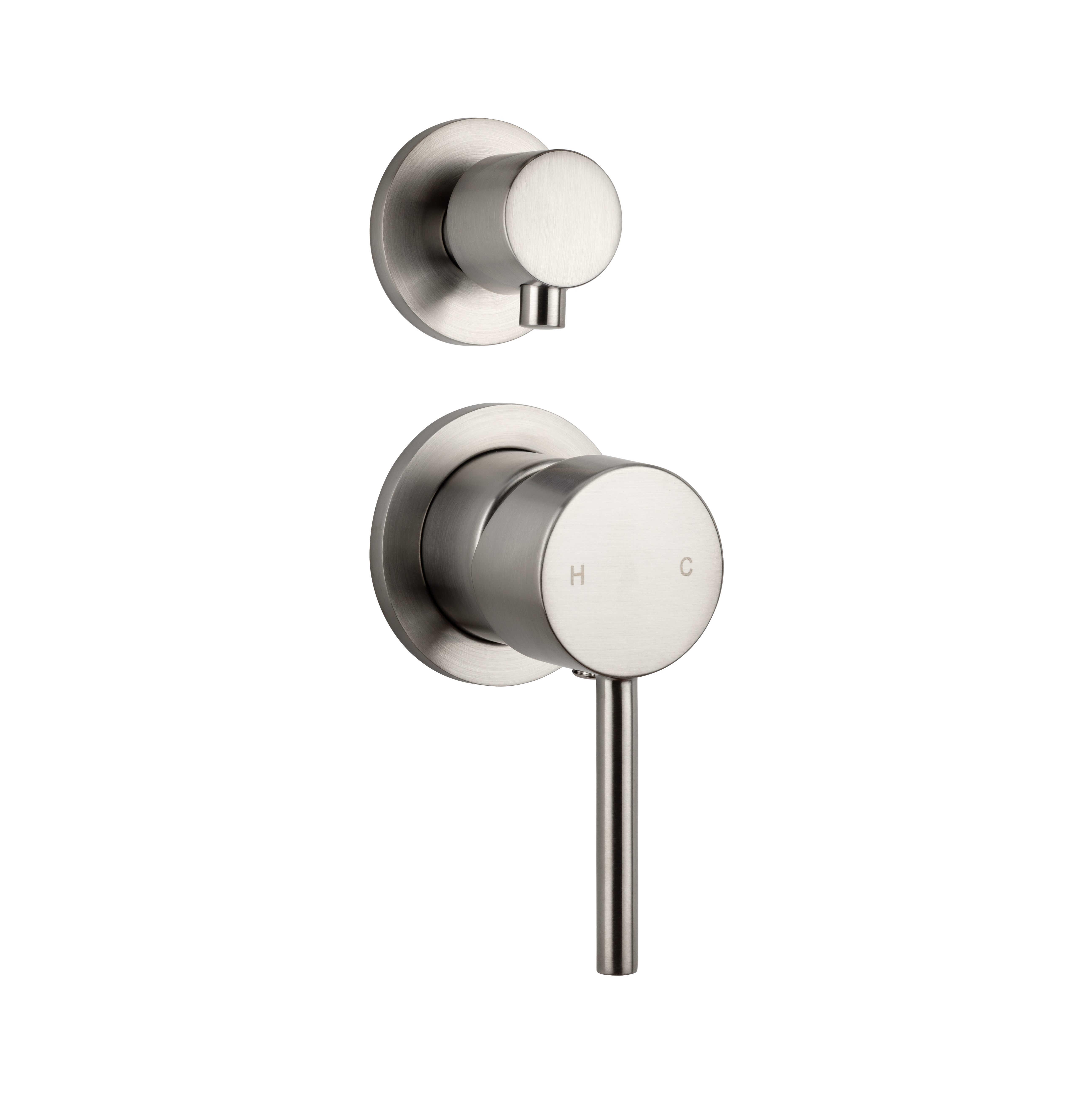 elysian shower diverter top BN 1