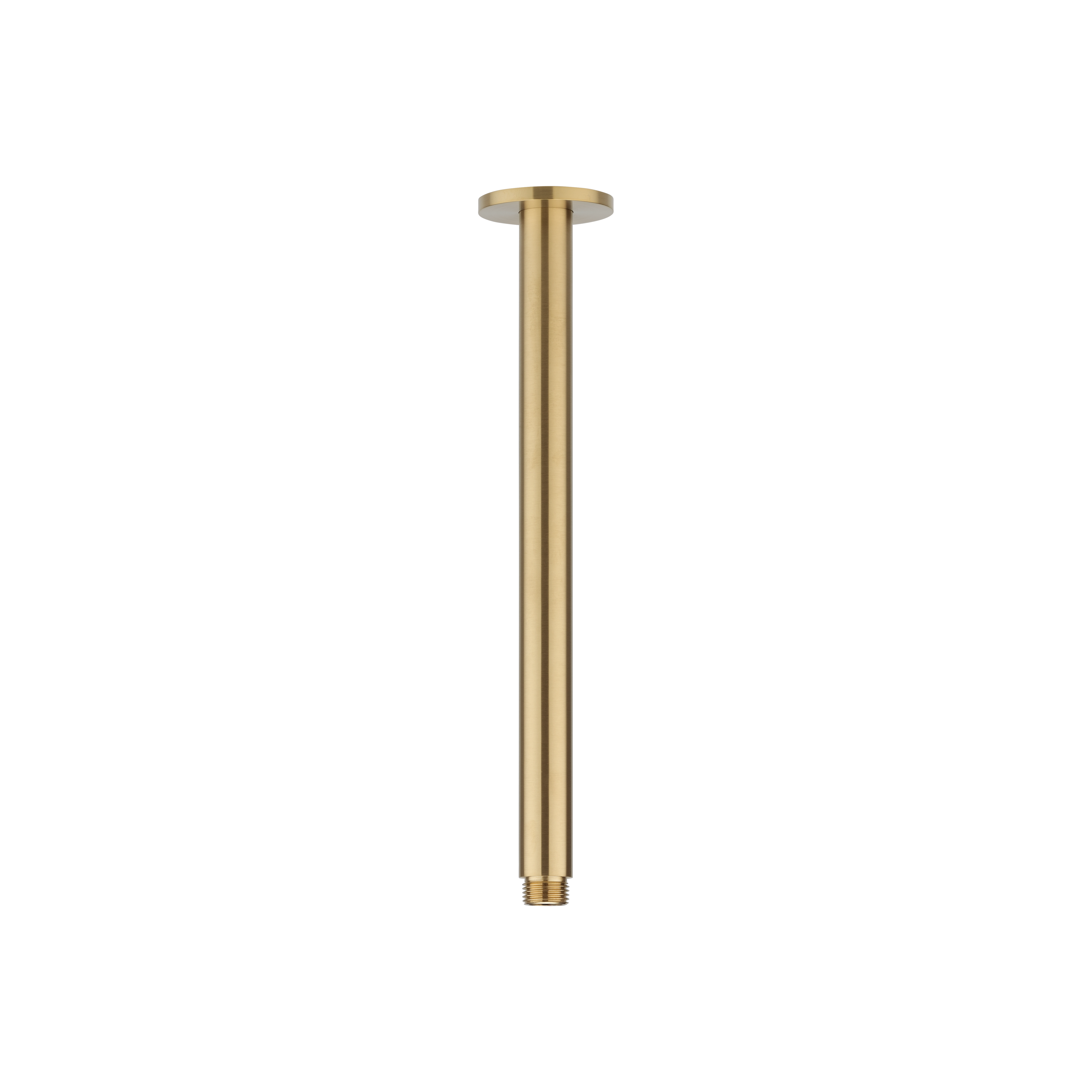 Shower Dropper Round 300mm - Brushed Brass