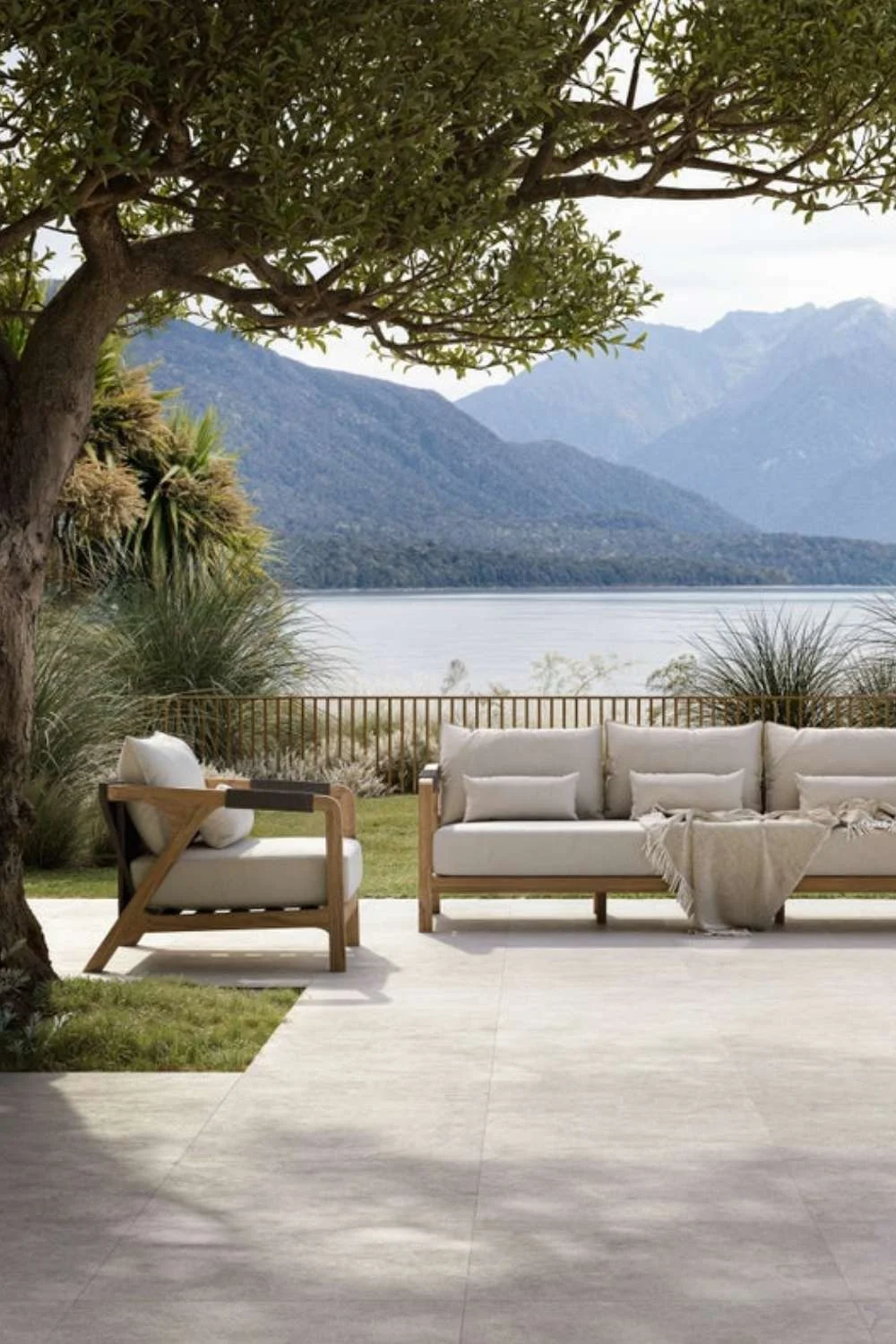 Outdoor Renovation Ideas Large Format Tiles