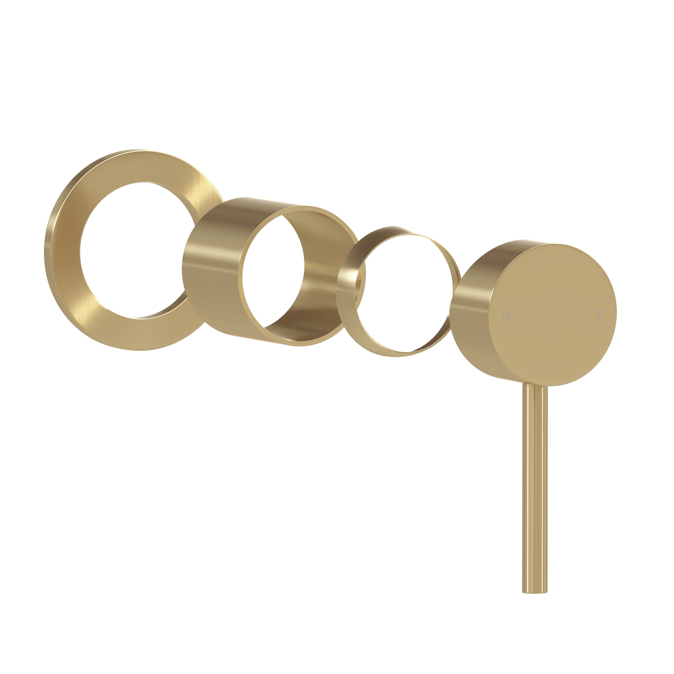 Sola Minimal Handle Kit - Brushed Brass