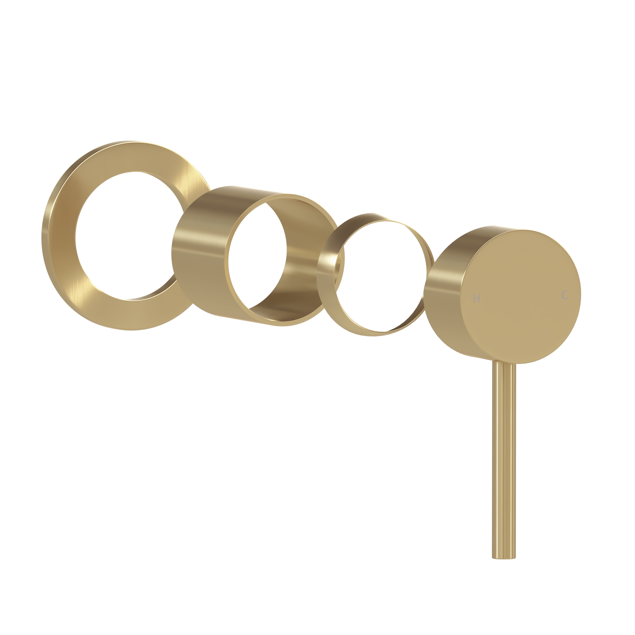 Sola Handle kit Brushed Brass 2
