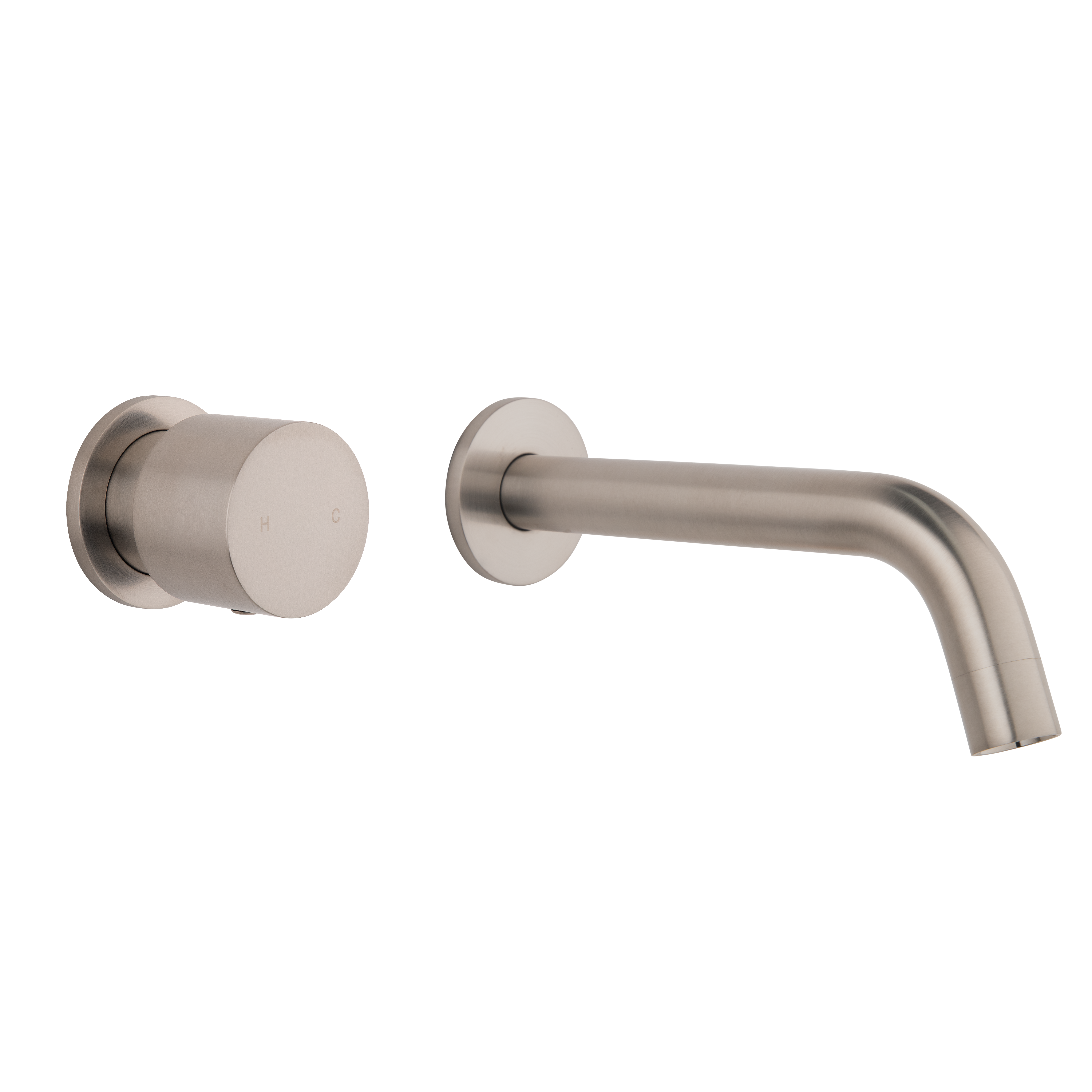 Milani Progressive Mixer Wall Mounted Spout Set BN