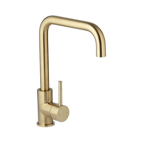 Eden Kitchen Mixer - Brushed Brass