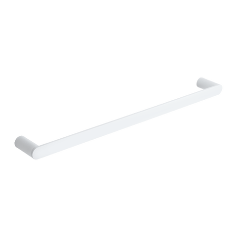 Milani Single Towel Rail 600mm - White