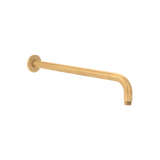 Shower Arm 400 Tumbled Aged Brass
