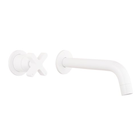 Cross Progressive Mixer & Spout Set - White