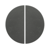 Concrete%20Half%20Moon%20Entry%20Door%20Pull%20(Single) Front Dark%20Grey Pair
