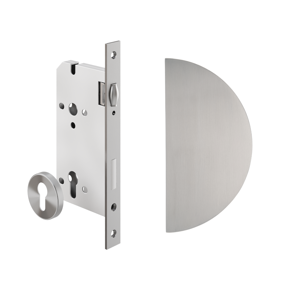 Imes Entry Door Pull   Lock Sets Stock Images SS Angled