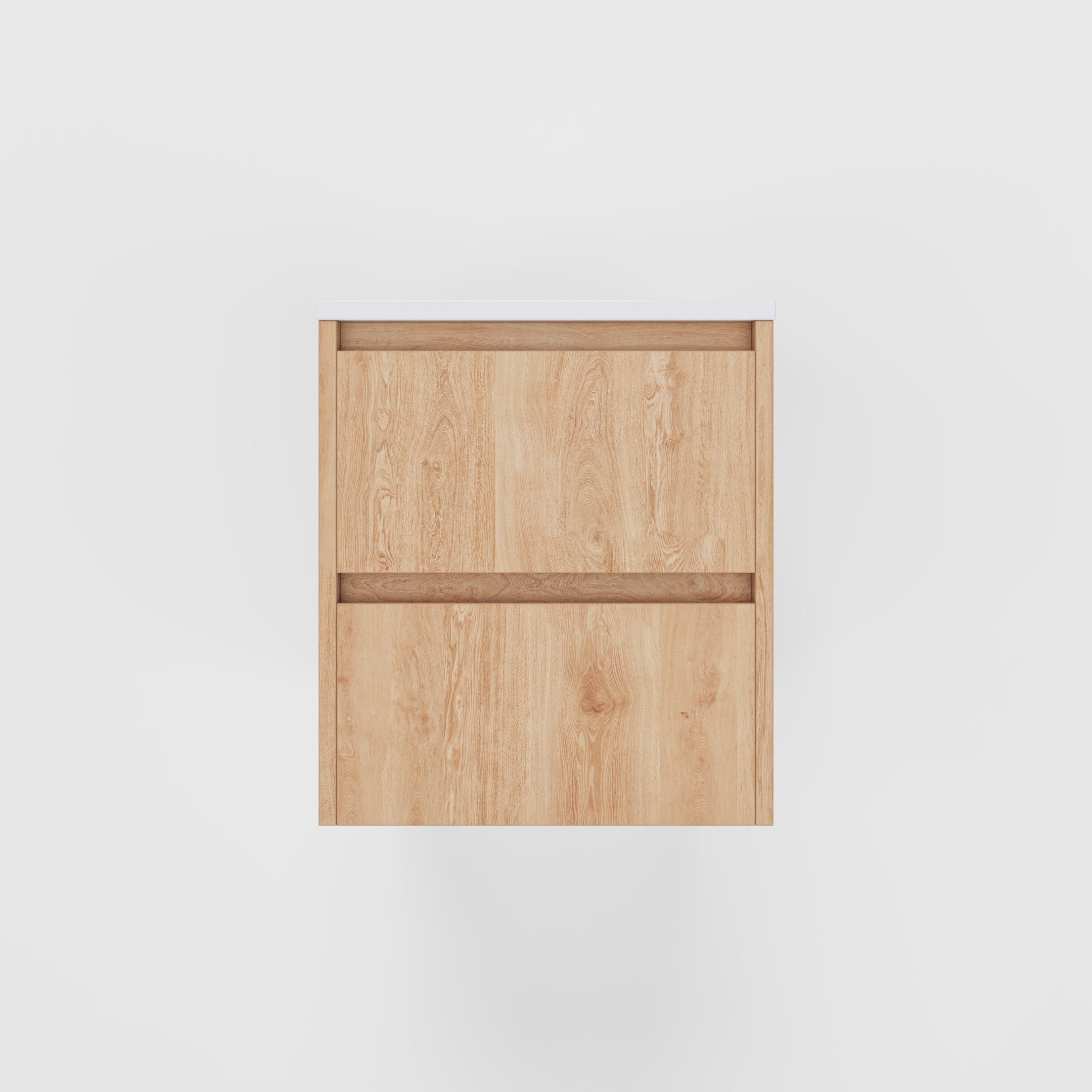 Addison 2-Drawer Vanity - 450mm - Pure Oak