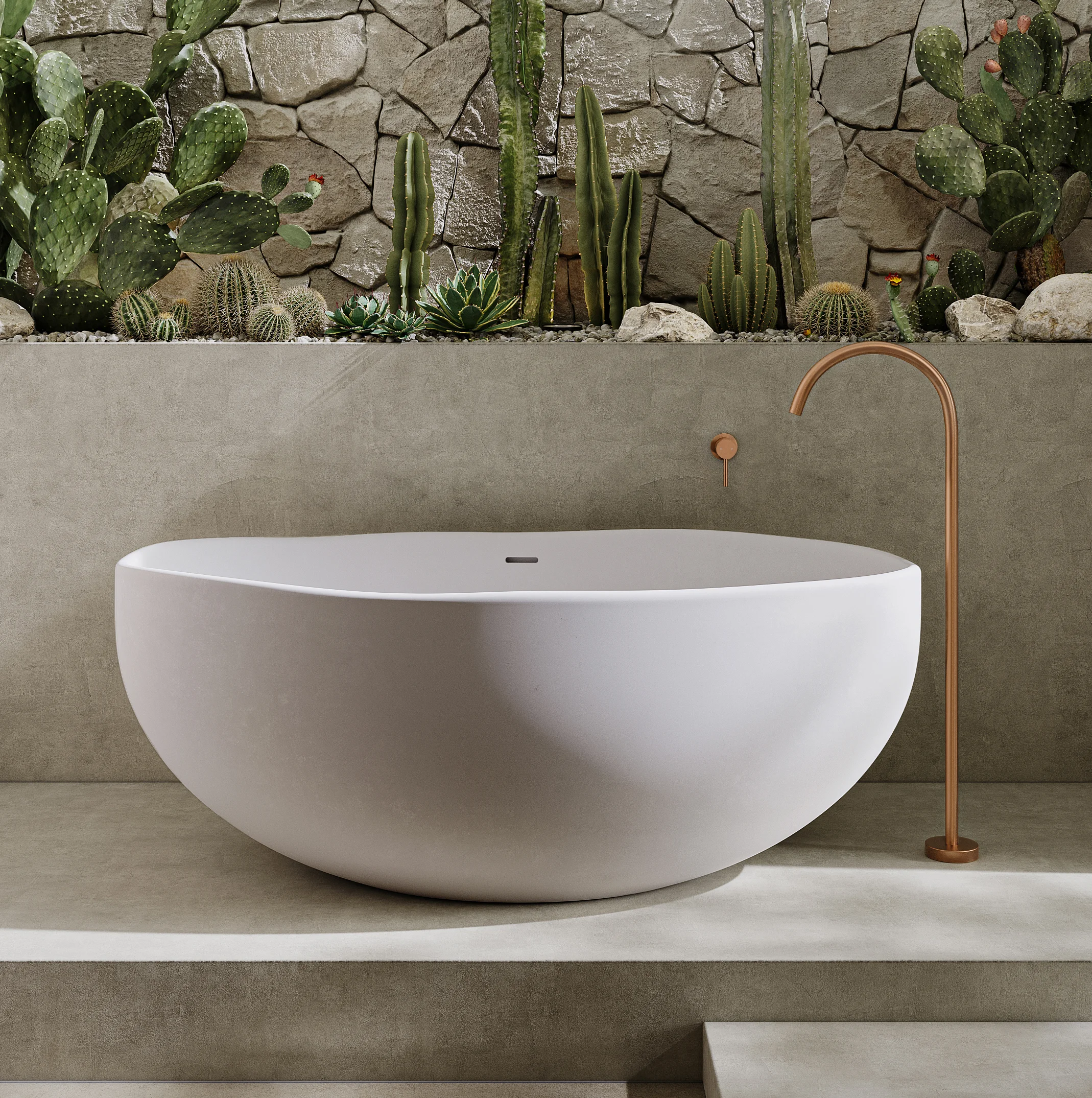 Melia%20Concrete%20Bath%20Sola%20Bath%20Filler Insetting FullShot WhiteBath BC