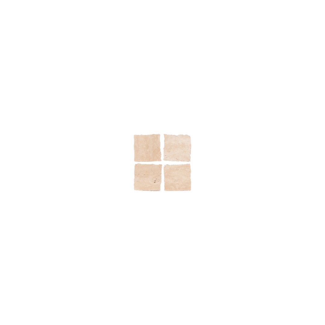 Ravenna Travertine Square Mosaic Tile (Sample)