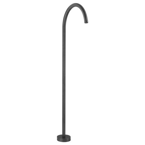Sola Floor Mounted Bath Filler - Antique Slate