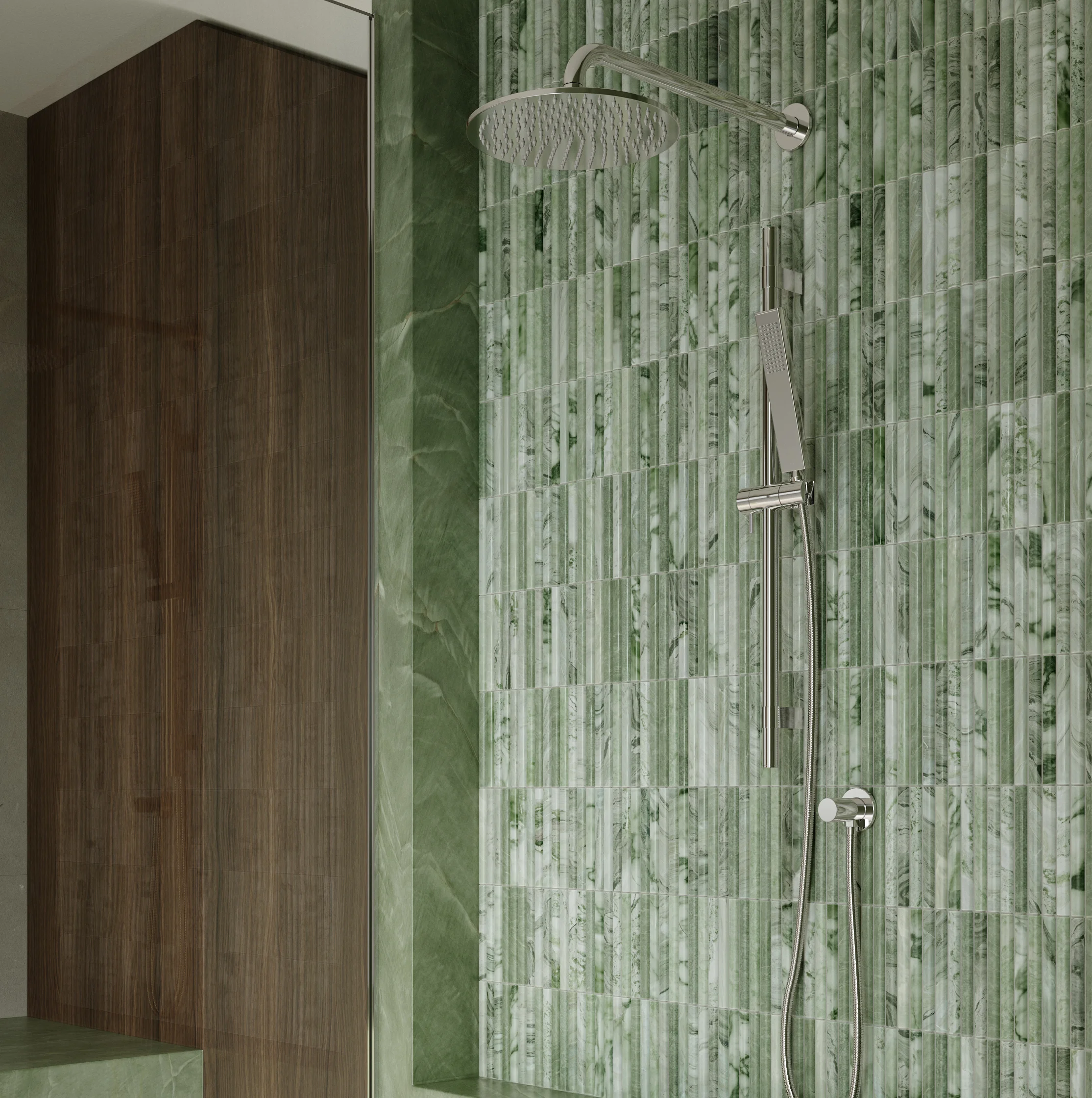 View01 Narita%20Tiles Elysian%20Shower%20Rail Adjustable Chrome