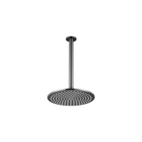 Shower%20Dropper%20Round%20300mm Side Head%20Set%20-%20Brushed%20Gunmetal