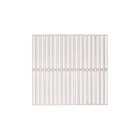 Yama Kit Kat Mosaic Tile - Antique White