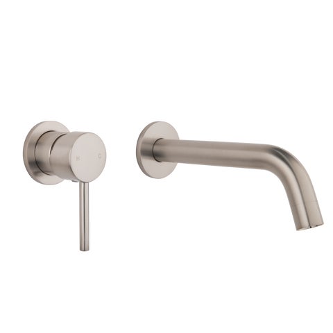 Elysian Minimal Mixer & Spout Set - Brushed Nickel