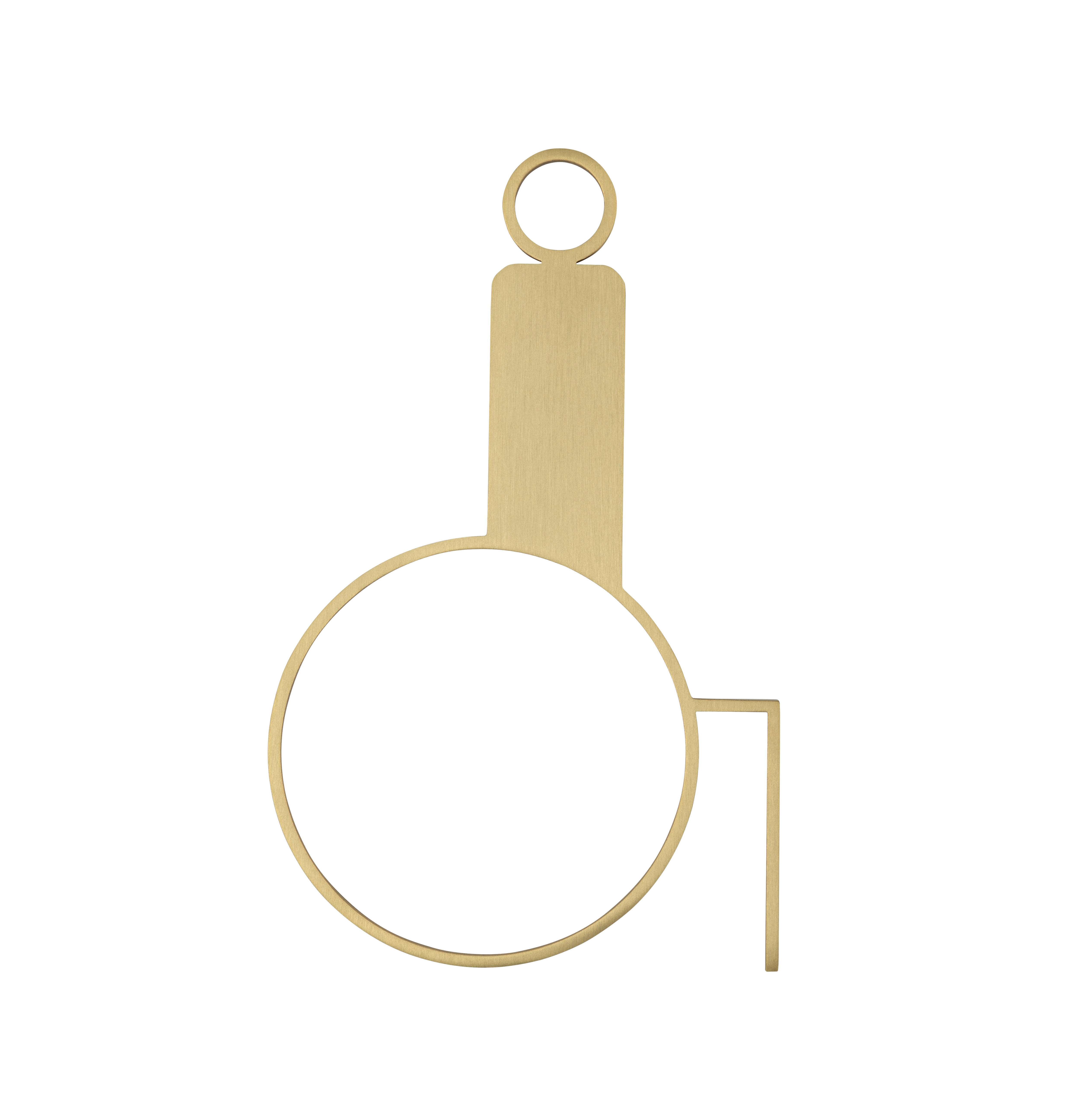 Restroom Signage Accessible BB front