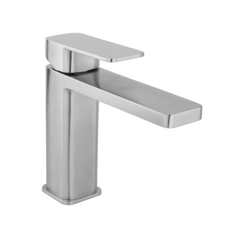 Nesso Basin Mixer - Stainless Steel