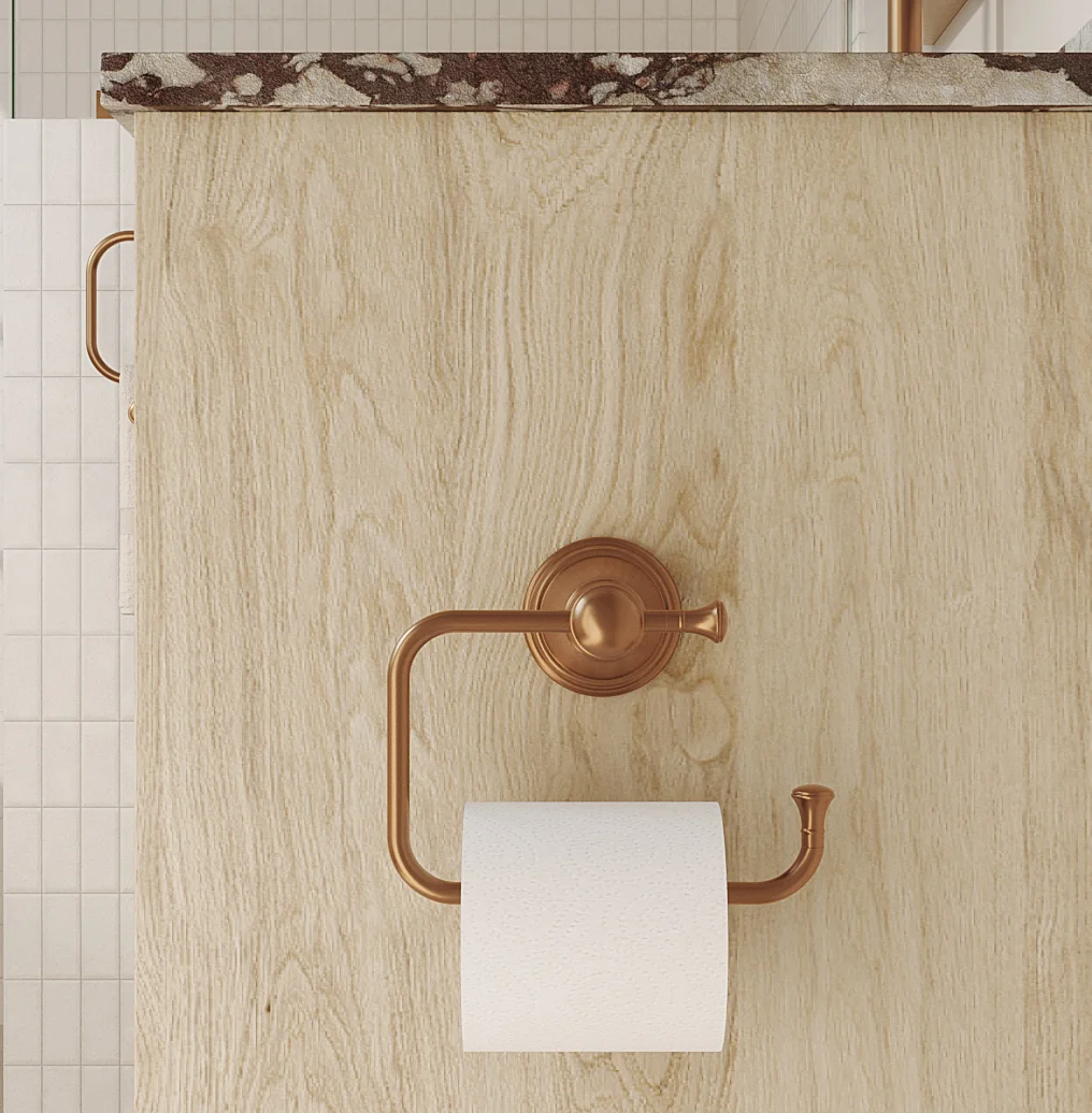 Kingsley Copper ToiletRollHolder