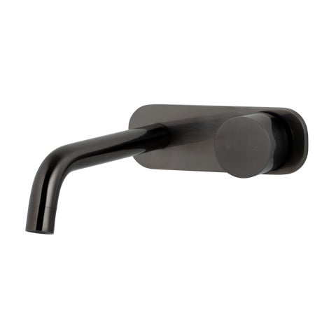 Milani Progressive Wall Mounted Set - Brushed Gunmetal