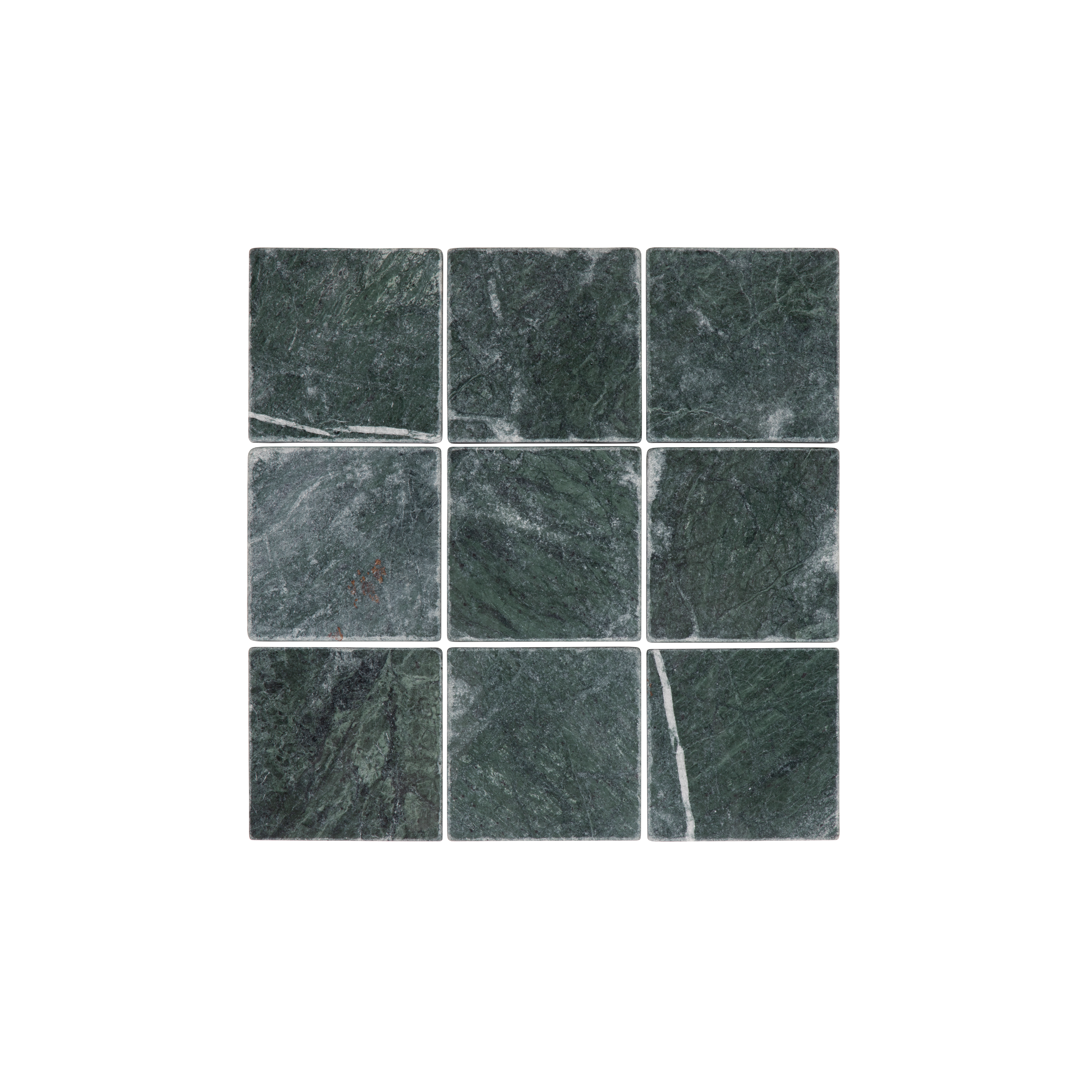 Saroma Natural Stone Mosaic Tile - Green Marble