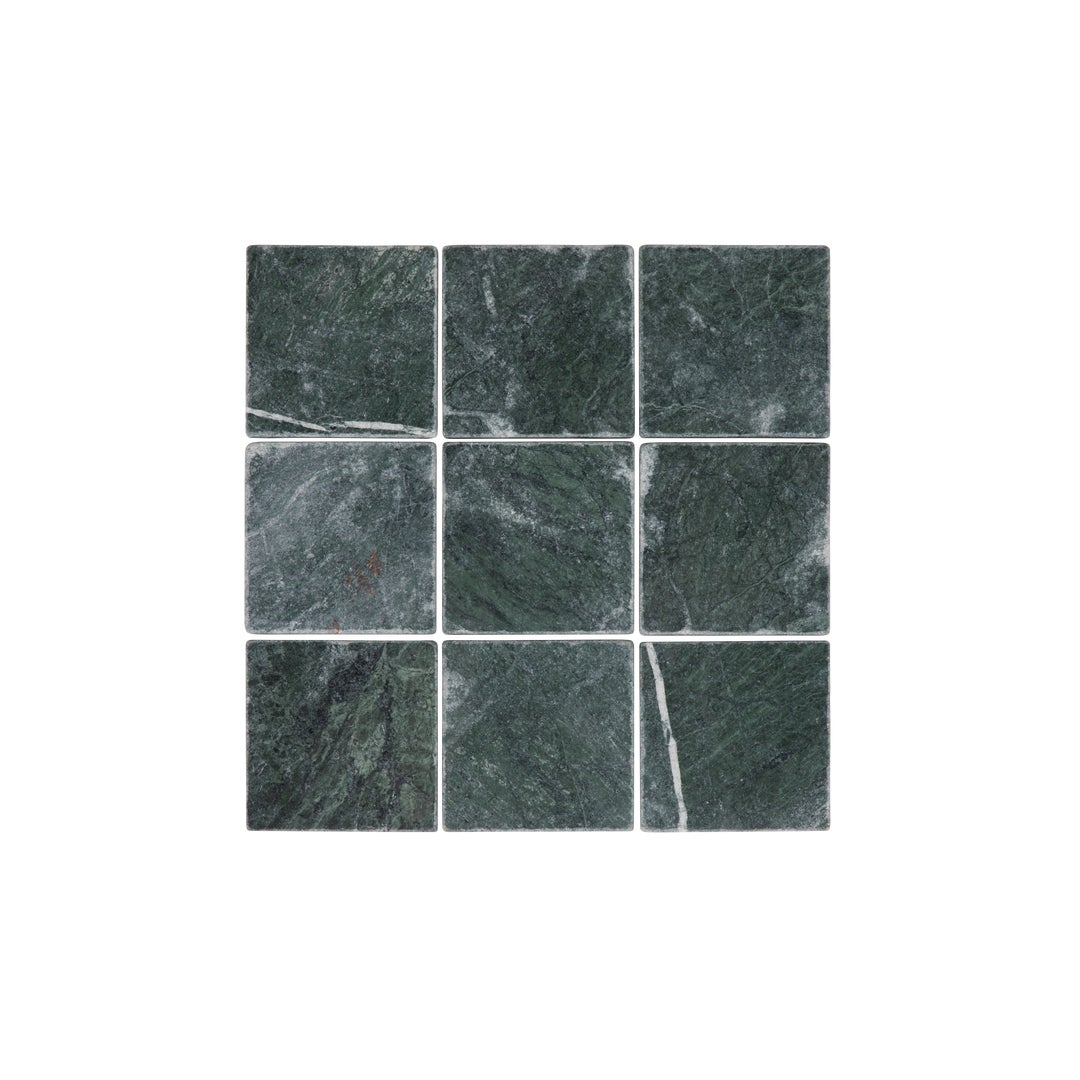 Saroma Natural Stone Mosaic Tile - Green Marble