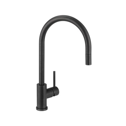 Elysian Commercial Pull-Out Kitchen Mixer - Antique Slate