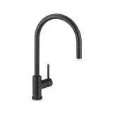 17259-Elysian-Commercial-Pull-Out-Kitchen-Mixer Side Antique-Slate
