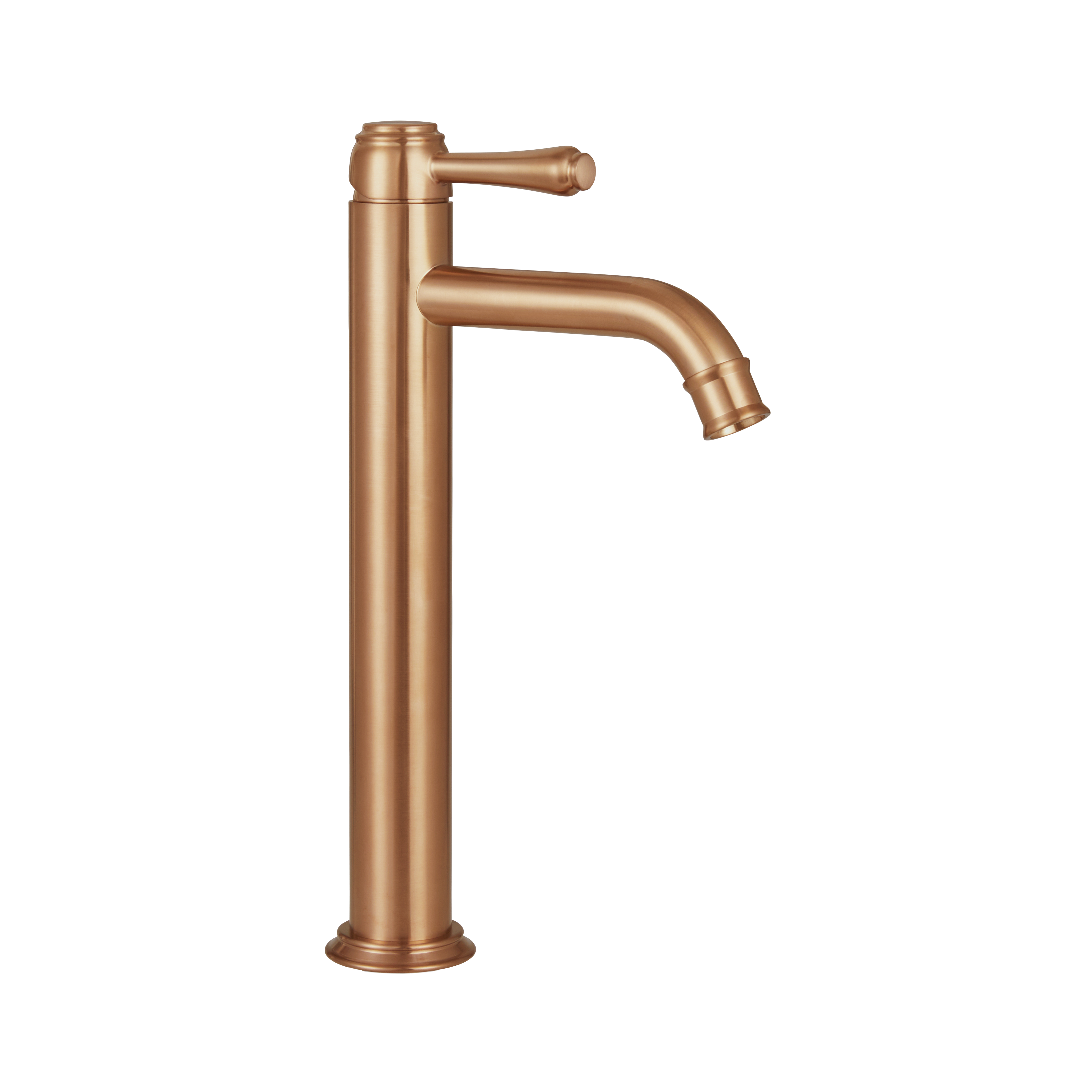 Kingsley Extended Basin Mixer - Brushed Copper