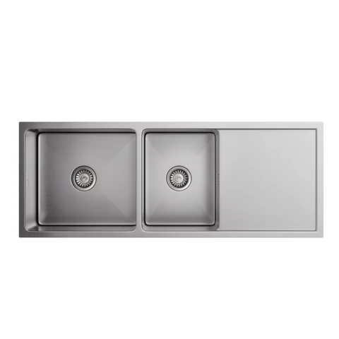 Ontario - Double Sink - Stainless Steel (Overflow)