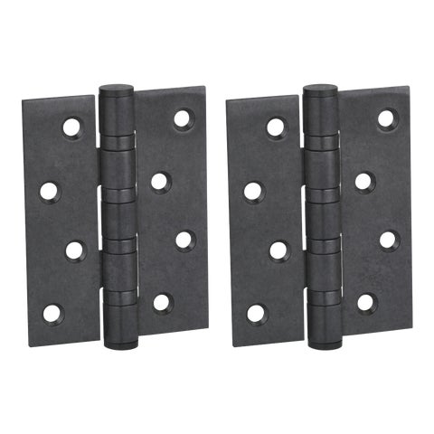 Ellis Butt Door Hinge Pair 100mm - Antique Slate