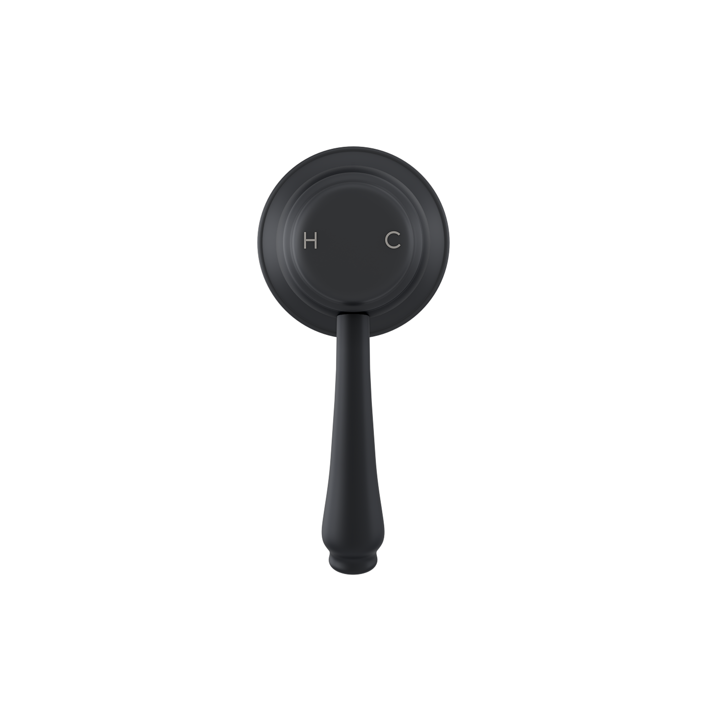 Kingsley Thermostatic Shower Mixer - Matte Black