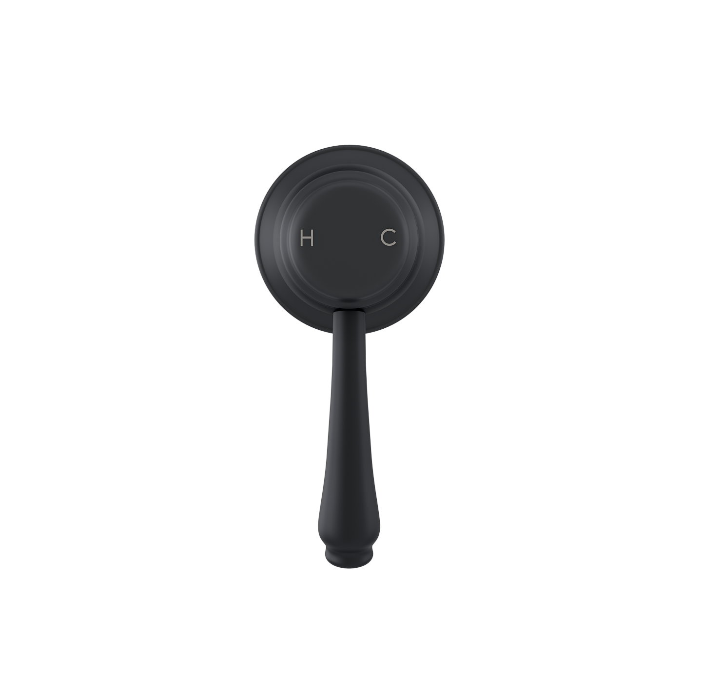 Kingsley Thermostatic Shower Mixer View B-Front MB
