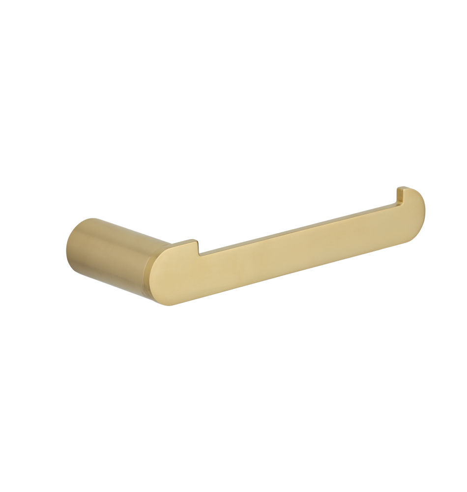 Milani Toilet Roll Holder - Brushed Brass - Feature