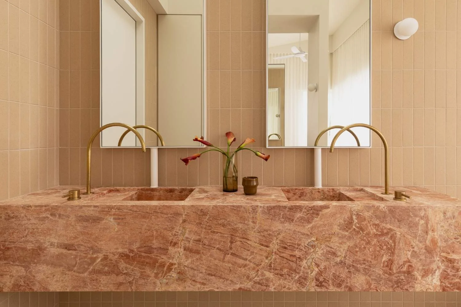Geometric Interior Design Vanity