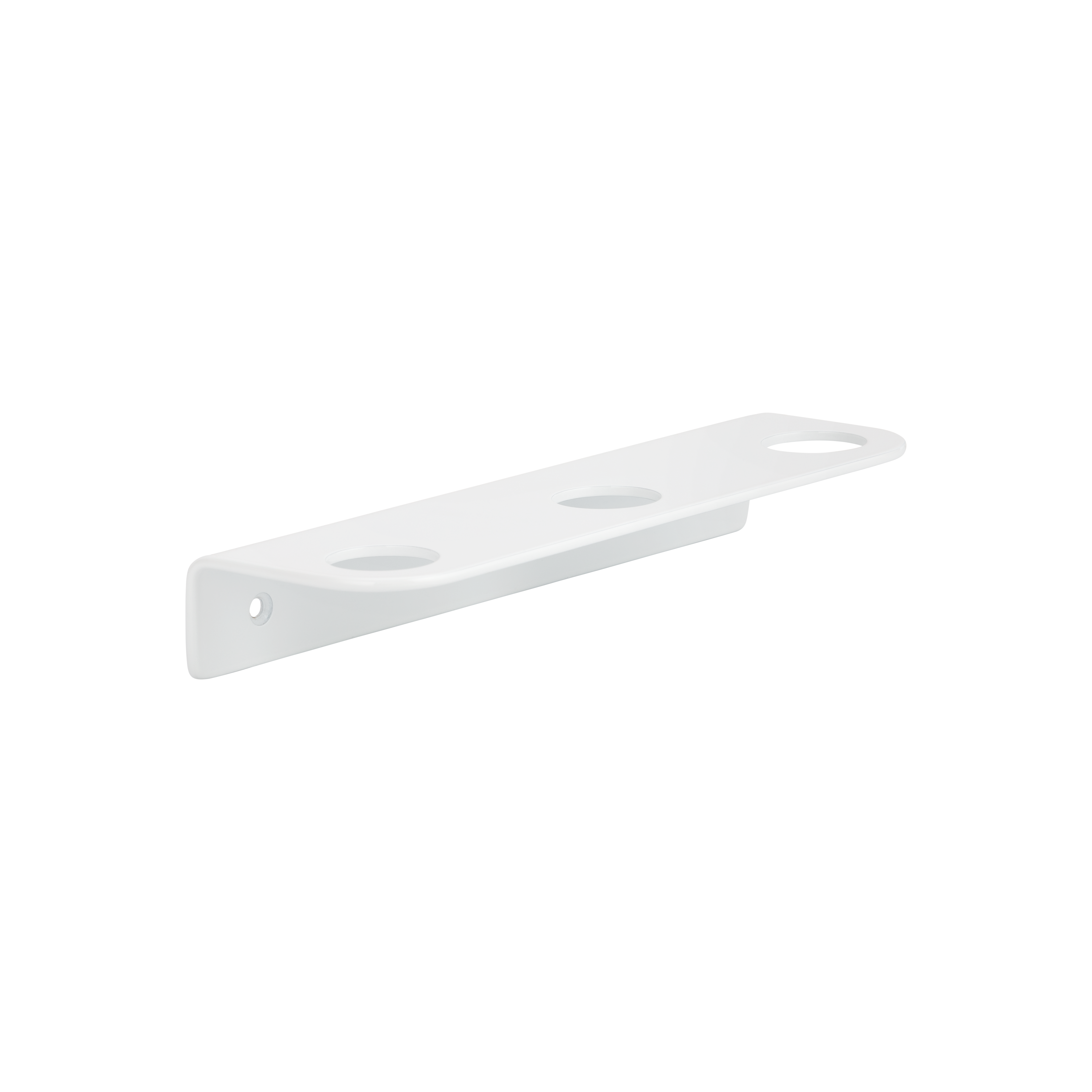 Lira Soap Bottle Holder - Triple - White