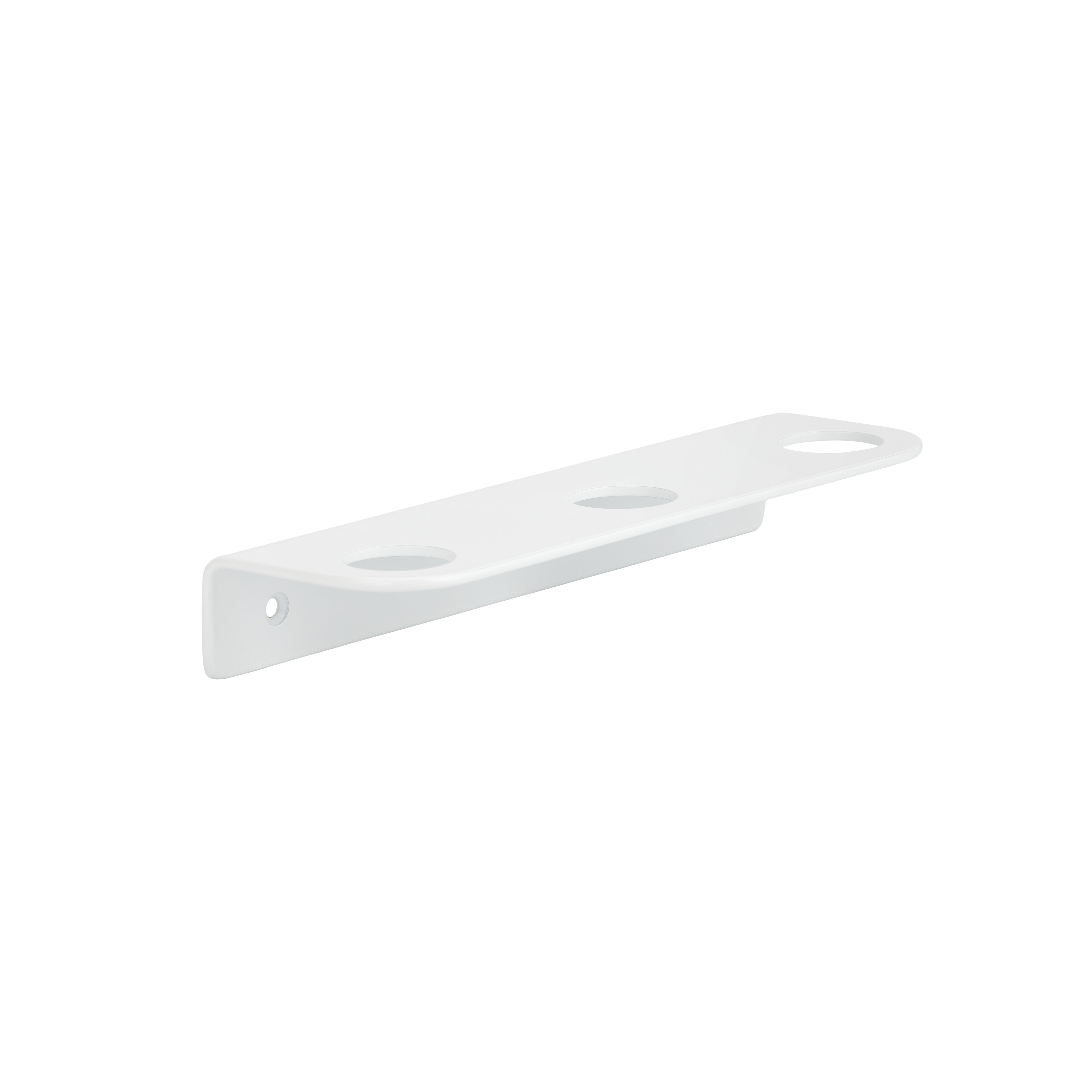 Lira Soap Bottle Holder - Triple - White
