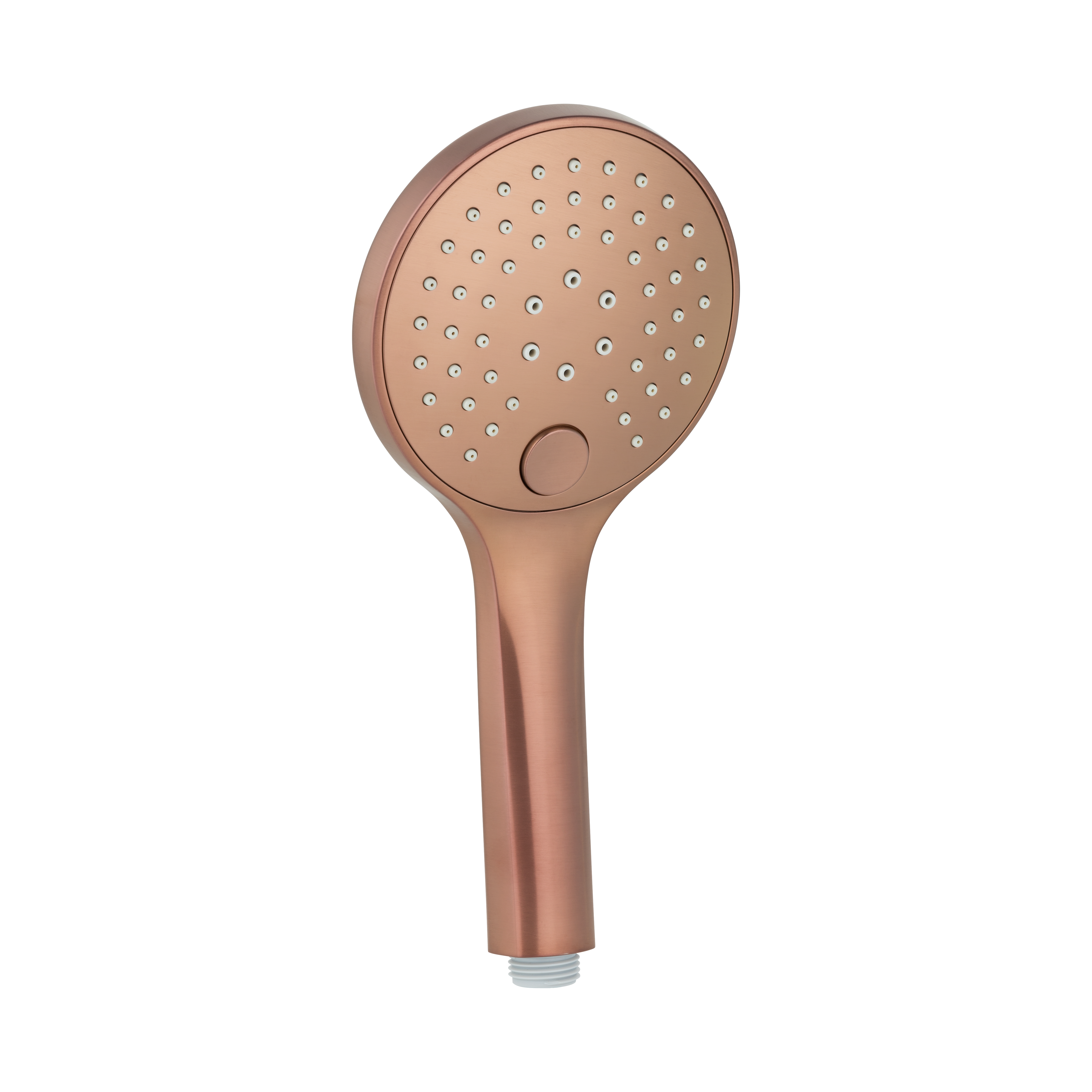 3-Function Round Hand Shower - Brushed Copper