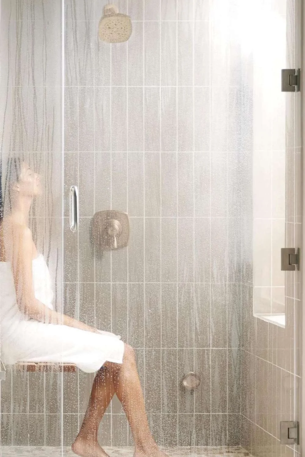 Home Gym Wellness Area Steam Room Shower