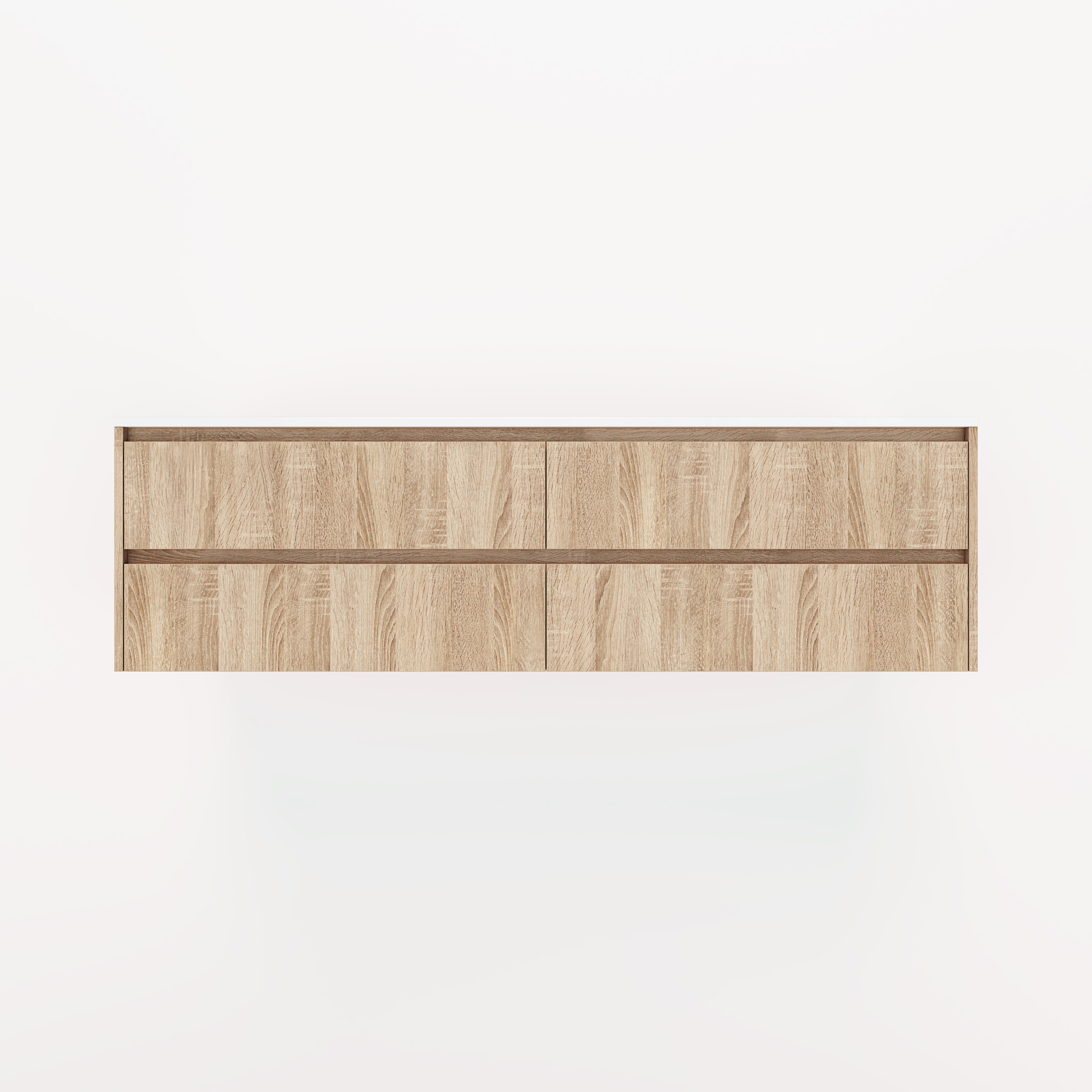 Addison 4-Drawer 1764mm - White Ash Oak